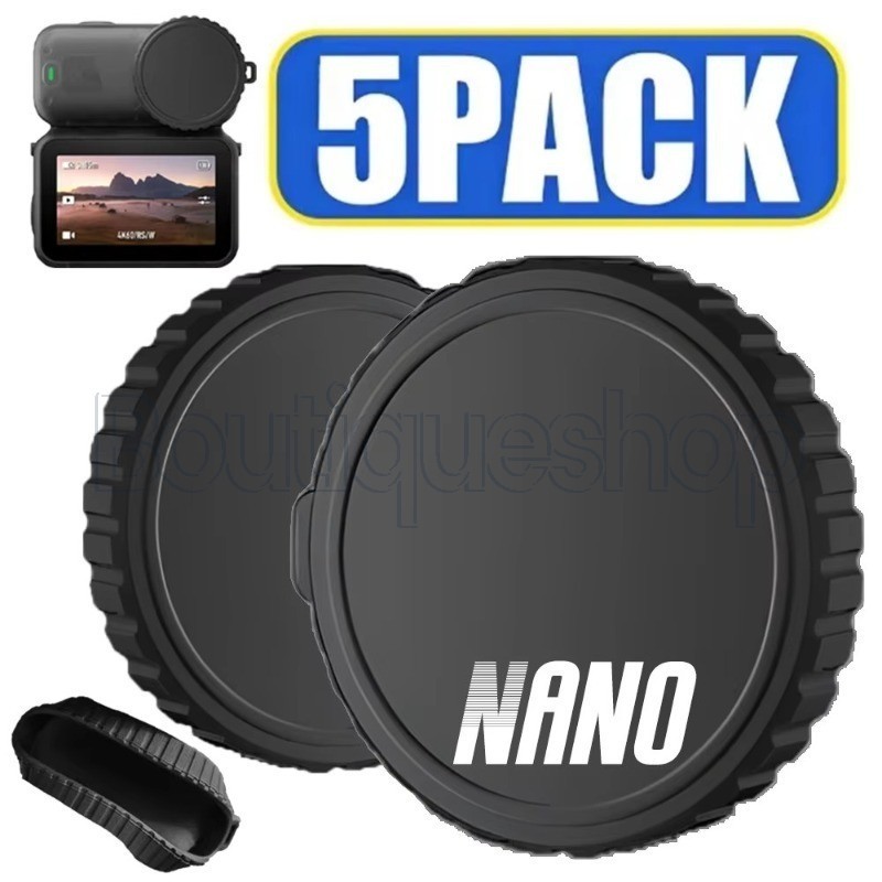 Capa De Lente De Silicone-Para DJI OSMO Nano-Tampa Protetora De Fácil Instalação-Acessório De Câmera Antiarranhões-Desig