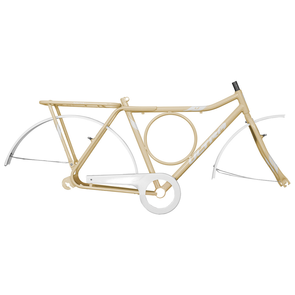 Kit Quadro + Garfo Universal Ultra Bikes Stronger Bicicleta Aro 26 Vintage Line Summer Praiana