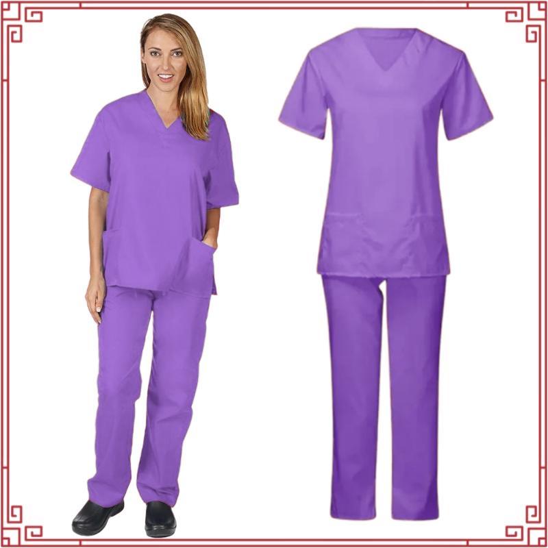 Conjunto Pijama Cirúrgico Oxford Scrub Hospitalar Privativo UNISSEX , BORDADO GRATIS + BRINDE