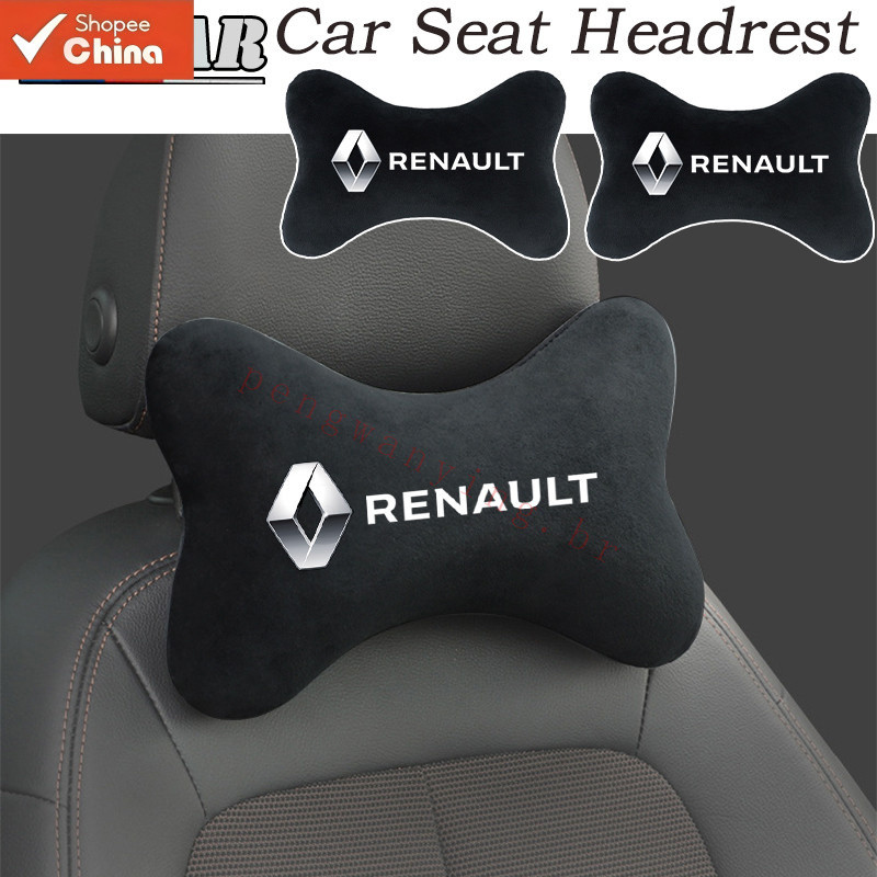 1/2 Peças Almofada de Pescoço para Encosto de Cabeça de Carro Renault, Almofada de Segurança Universal para Kwid Dust ES