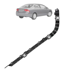 Suporte Guia Parachoque Traseiro New Civic 2007 2008 2009 2010 2011