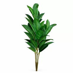 Haste Magnólia Artificial Verde Folhagem Decorativa Realista