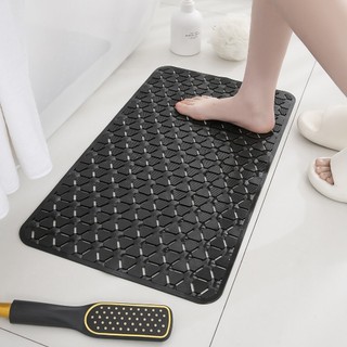 Tapete Antiderrapante de Silicone para Banheiro com Ventosas - Conforto e Segurança 🛁