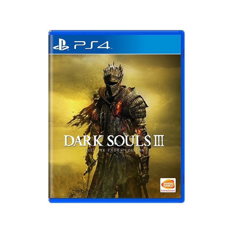 Jogo Dark Souls III The Fire Fades Edition - PS4 - Usado - Original
