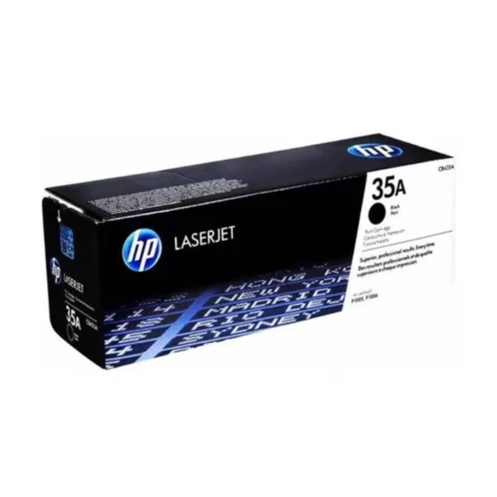 Cartucho Toner 35A CB435A para P1005 P1006 P1505N M1120 M1522 1.500 Páginas HP