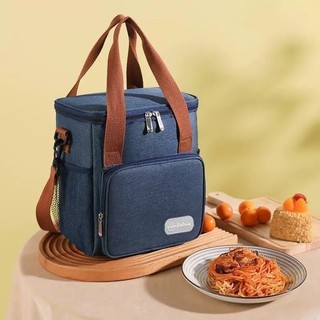 Lancheira Portátil Saco Resfriador De Almoço Térmico Para Piquenique Exterior Isolado À P…