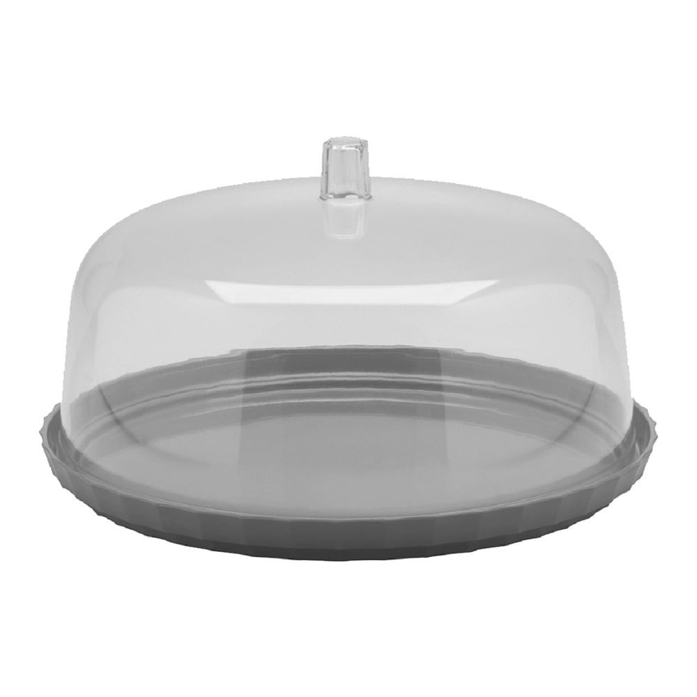 Boleira de Plástico para Festa com Tampa Ou Redonda 25cm em Oferta na Shopee