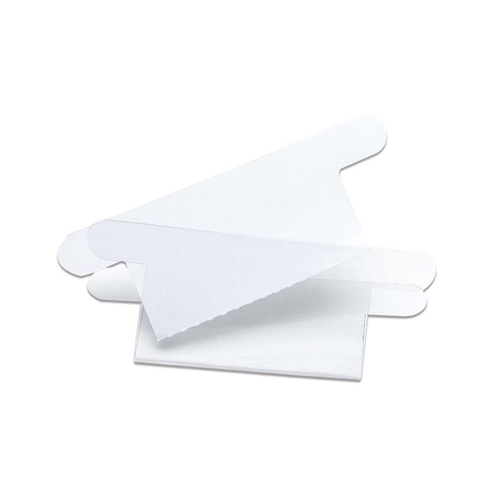 Visor Plástico para Pastas Suspensas com Etiqueta Dello com 50 Unidades Branca 80x60mm em Oferta na Shopee