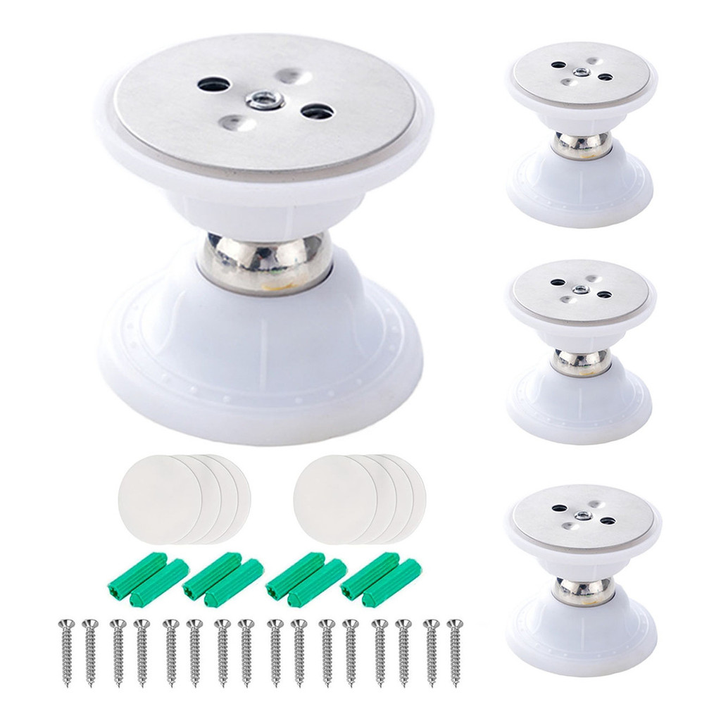 Kit 4 Prendedor Magnético Adesivo Porta Batedor Fixador Forte e Prático
