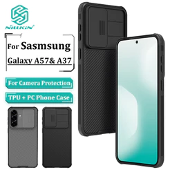NILLKIN CamShield Caso Para Samsung Galaxy A57/A37/A17/A56/A36 Anti Impressão Digital À Prova De Choque Capa Traseira