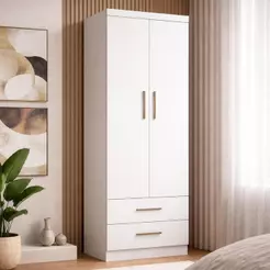 Guarda Roupa Infantil Chiara 2 Portas Branco - Phoenix