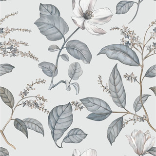 Papel de Parede Autoadesivo Floral 10M
