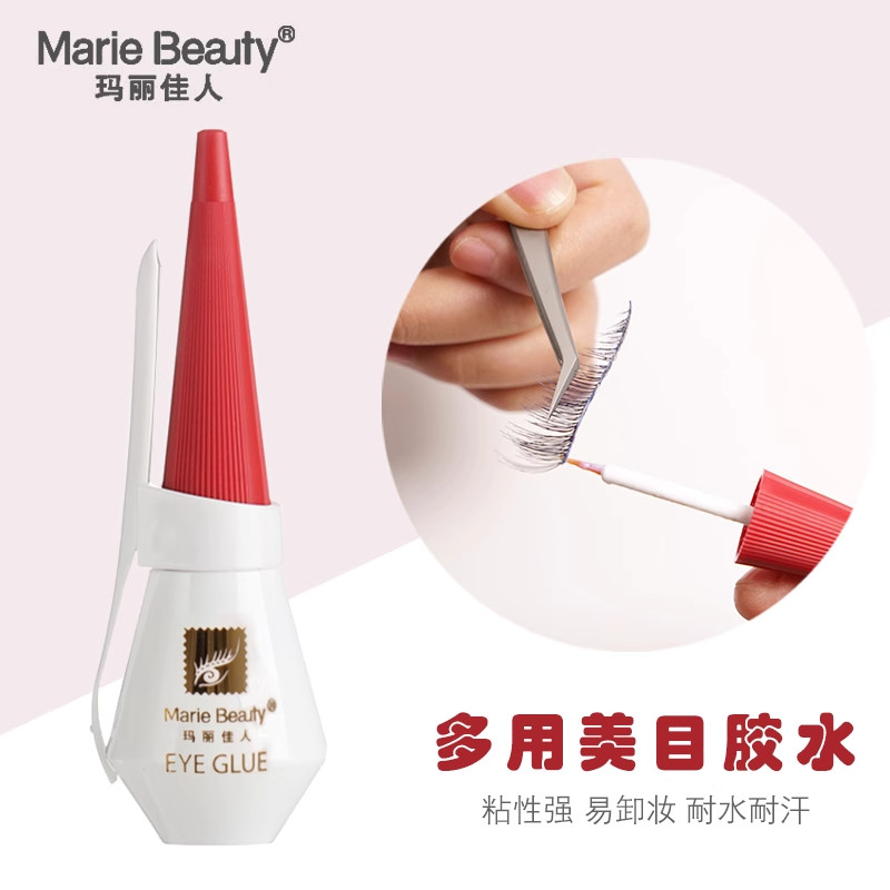 Adesivo de cola para cílios postiços Adesivo de diamante dedicado multiuso branco transparente cola creme para os olhos