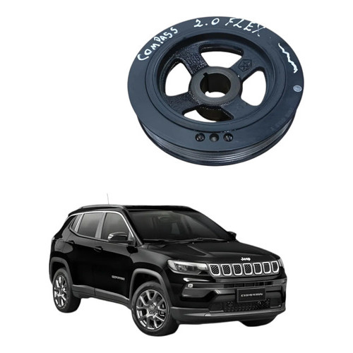 Polia Virabrequim Jeep Compass 2.0 2017 A 2021 Flex