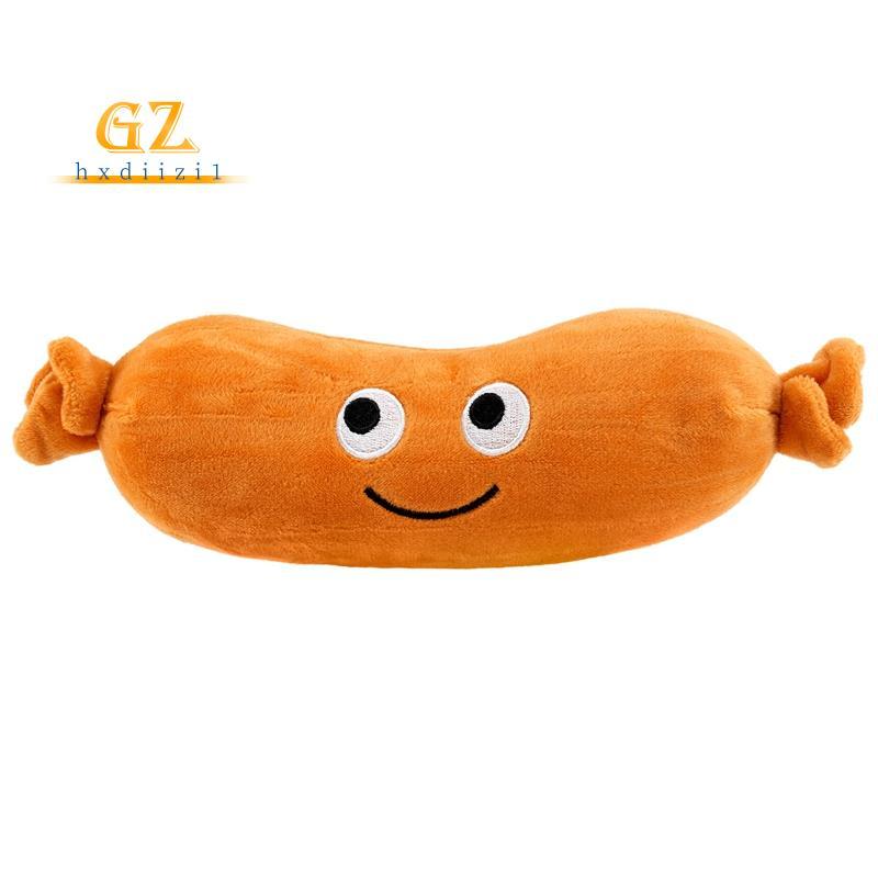 [gzhxdiizi1] 1Pc Brinquedos De Salsicha De Pelúcia 20 Cm Mini Comida Bonecos Travesseiro Presentes Novo