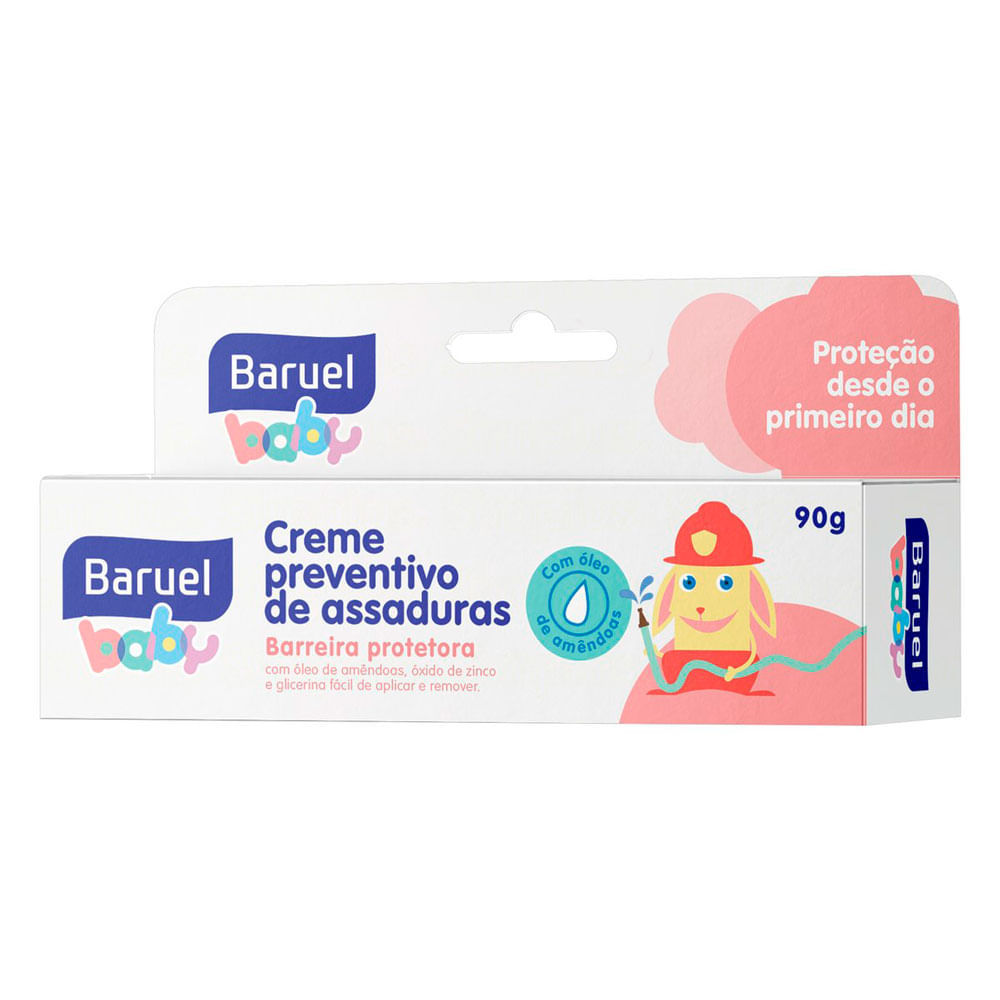 Creme Preventivo de Assaduras Baruel Baby 90g