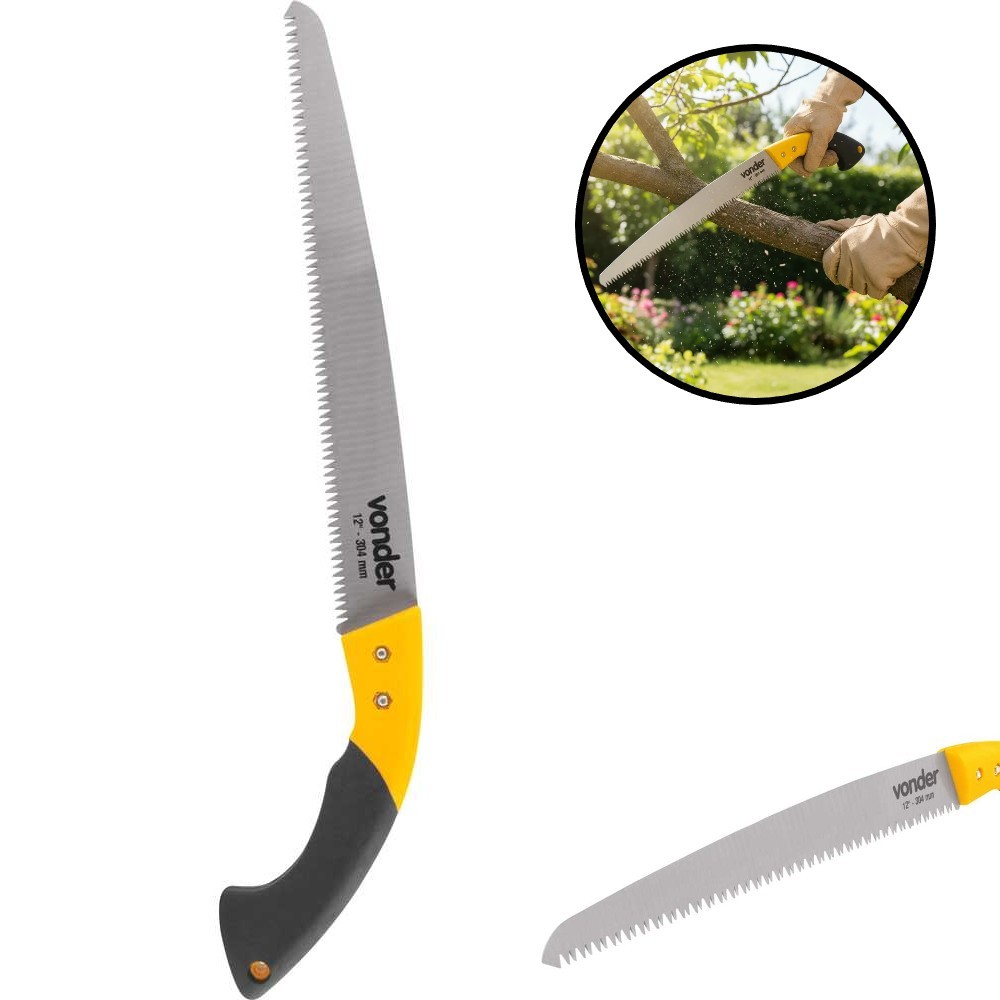 Serrote De Poda 12 304mm Reto Vonder Imp Uso Profissional