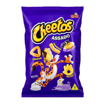 Elma Chips Salgadinho de Milho Mix de Queijos Cheetos 36g