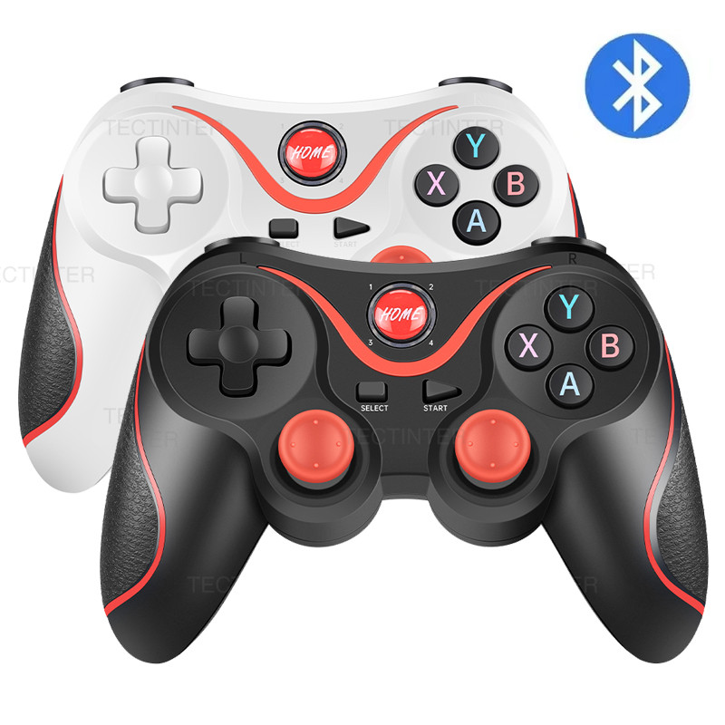 Terios Controle Gamepad Bluetooth 2.4G Sem Fio para Nintendo Switch/PS3/PS4/Console PS4/PC/Joystick para Android