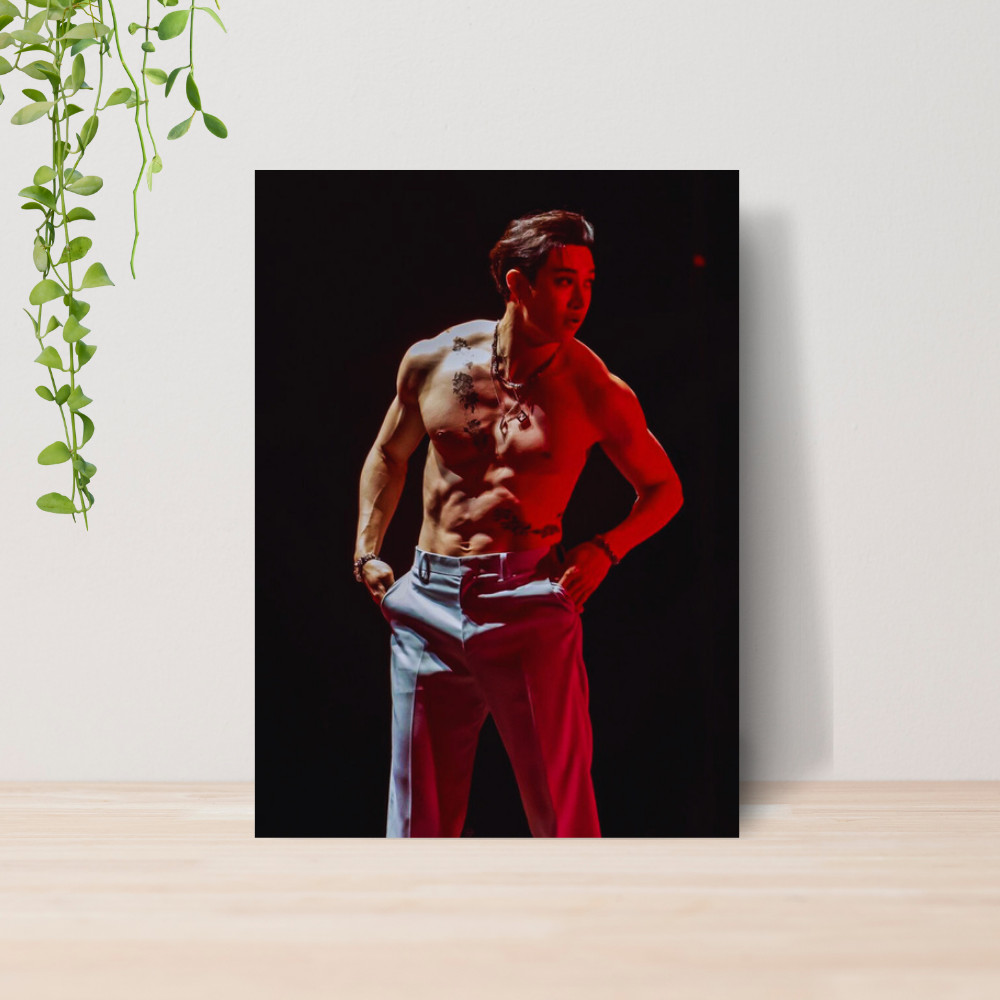 Quadro Decorativo Bang Chan Stray Kids Kpop Fã Poster Musical 01 | Placa 20x28