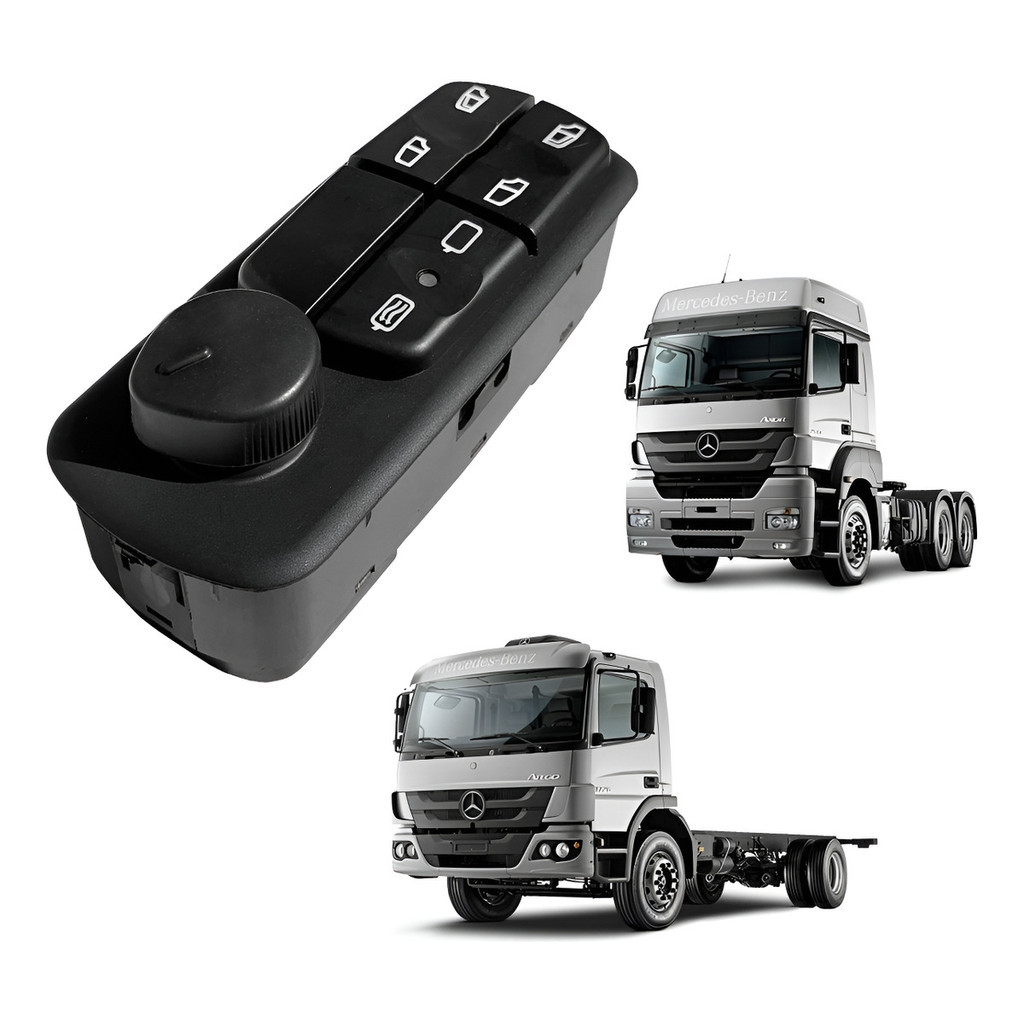 Interruptor Botão Vidro Lado Esquerdo Axor Atego Actros