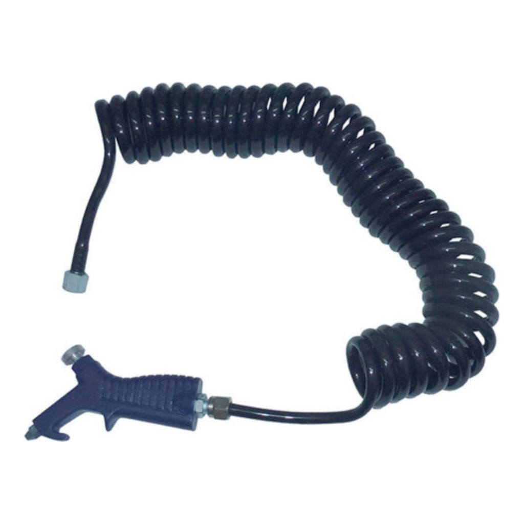 Mangueira Espiral Ar 5mts C/revolver P/limpeza-3445800025