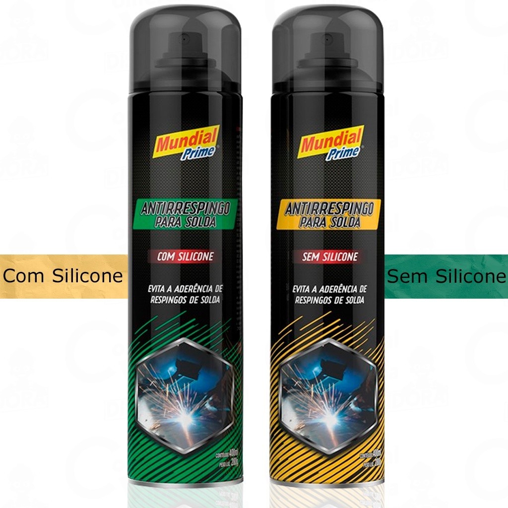 Antirrespingo De Solda 400ml Com ou Sem Silicone Spray Anticorrosivo 280g - Mundial Prime em Oferta na Shopee