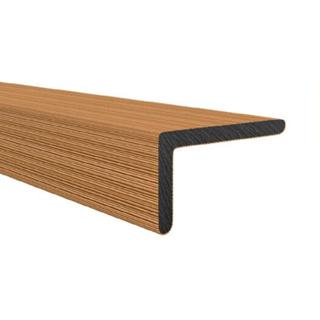 Acabamento Deck Modaza WPC, 6 x 2,90m, Marone em Oferta na Shopee