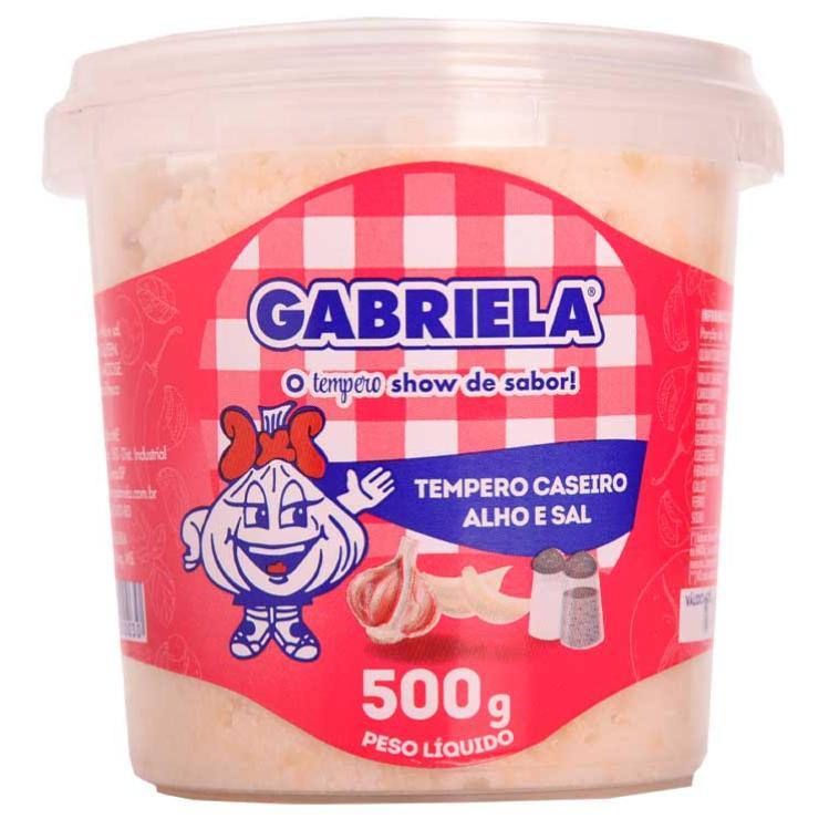 Tempero Caseiro Alho e Sal 500g em Oferta na Shopee