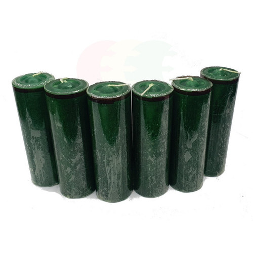 Velas 7 Dias Verde Vela Sete Dias Verde 250g 4 Unidades Verde
