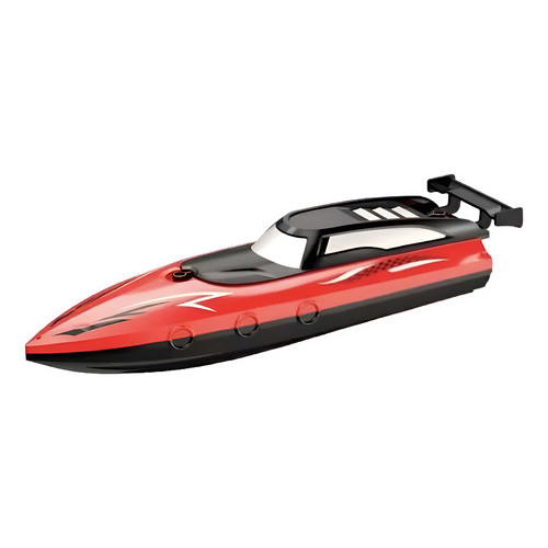 Barco Lancha Rc Controle Remoto 20km/h Brinquedo Piscina Vermelho Barco