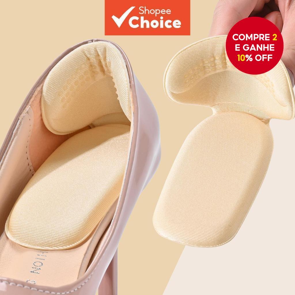 Almofadas De Calcanhar Anti-Desgaste Queda Aperto Palmilha De Meio Tamanho Para Mocassins De Salto Alto Sapatos Casuais