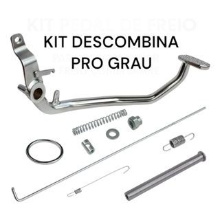 Kit Pedal De Freio Cg Titan Fan Start 160/150/125 Descombinar Desativar O Combi Brake CG 160 14 a 26 em Oferta na Shopee