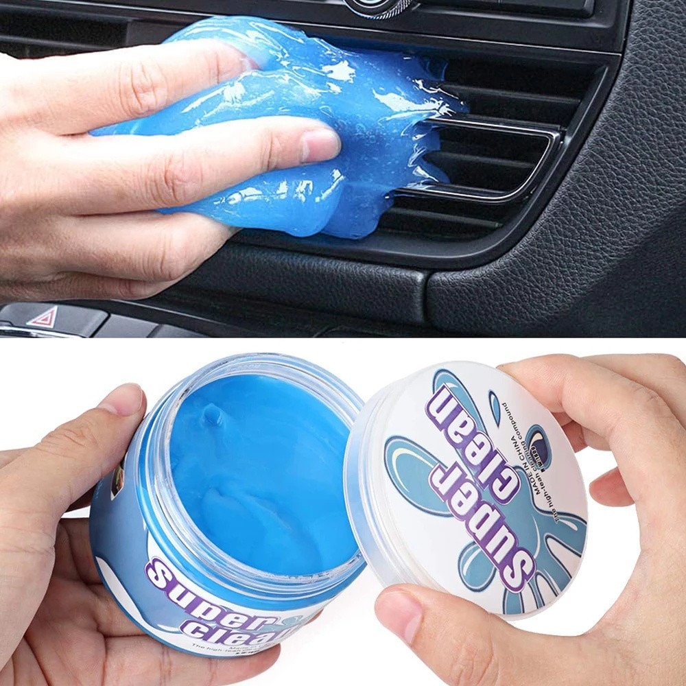 Removedor De Pó Limpador Detalhamento De Lodo Putty Slime Magic Super Limpa Lama Carro Gel De Limpeza Teclado Reutilizáv