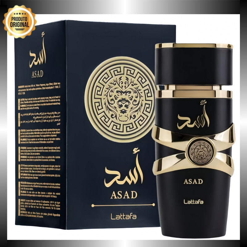 Perfume Lattafa Asad  Original Eau de Parfum 100ml perfume árabe lattafa perfume masculino Importado