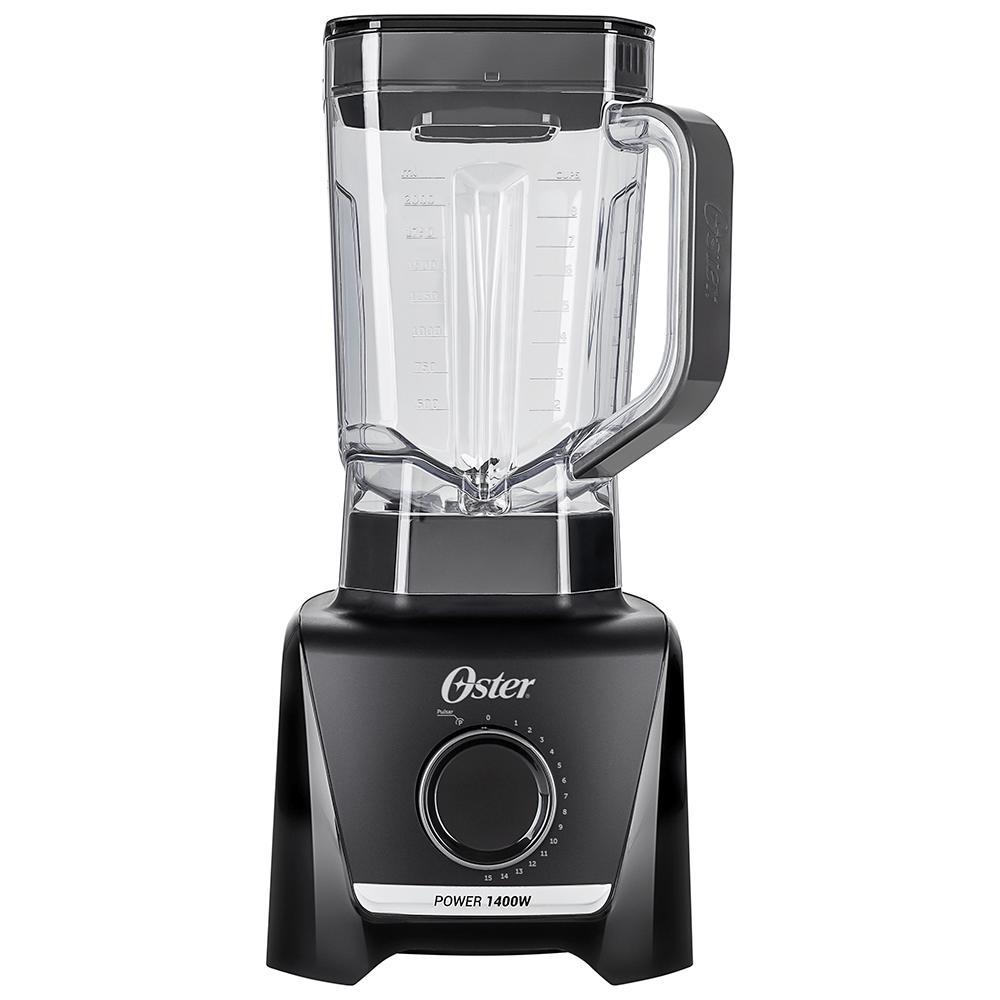 Liquidificador Oster 1400 Full, 1400W, 3,2L, 15 Velocidades + Pulsar, Preto - OLIQ610 220V em Oferta na Shopee