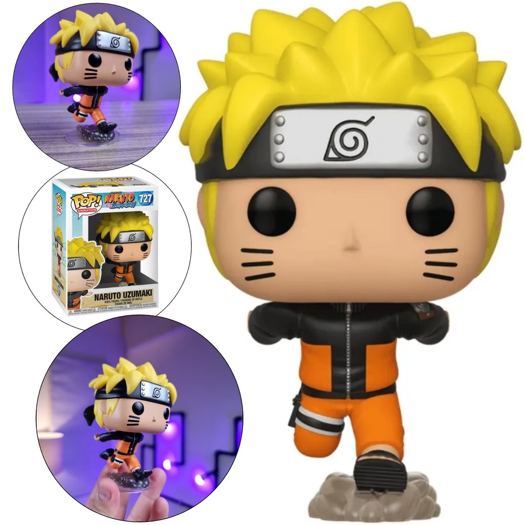 Naruto Uzumaki Correndo Boneco Funko Pop Naruto Shippuden