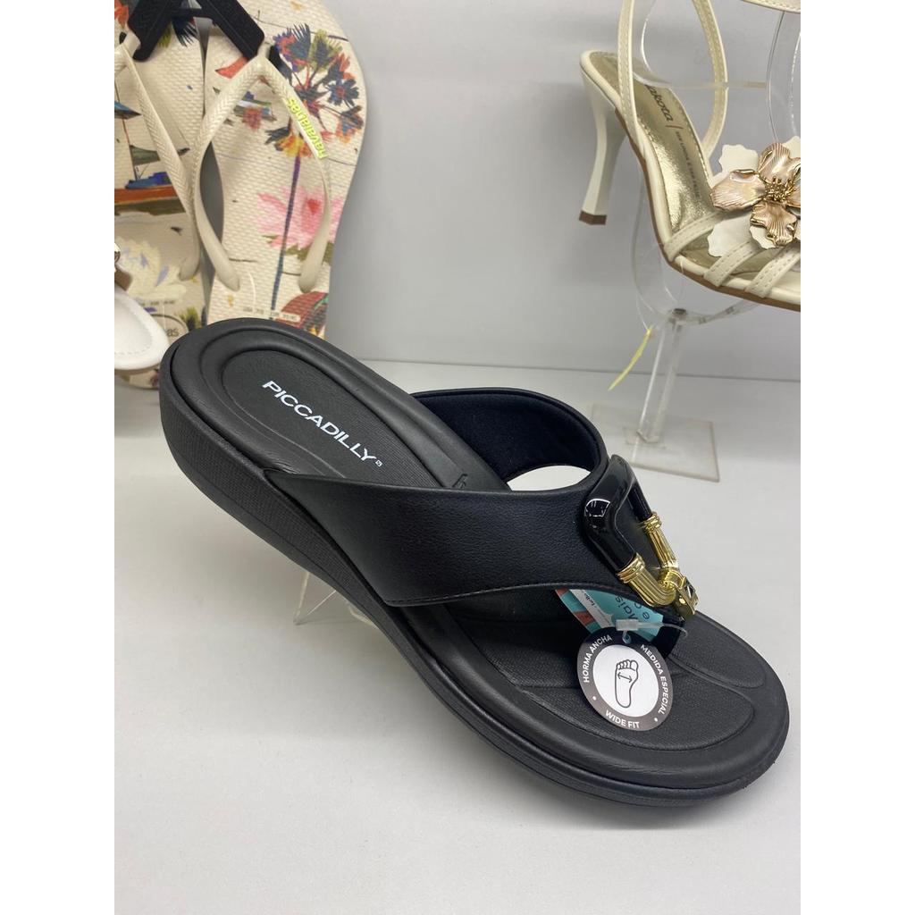 SANDALIA FEMININA ANABELA BAIXA PICCADILLY 239032