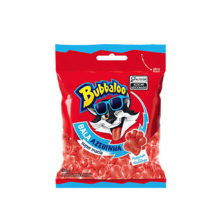 Bala Macia Bubbaloo Morango Azedinha em Oferta na Shopee