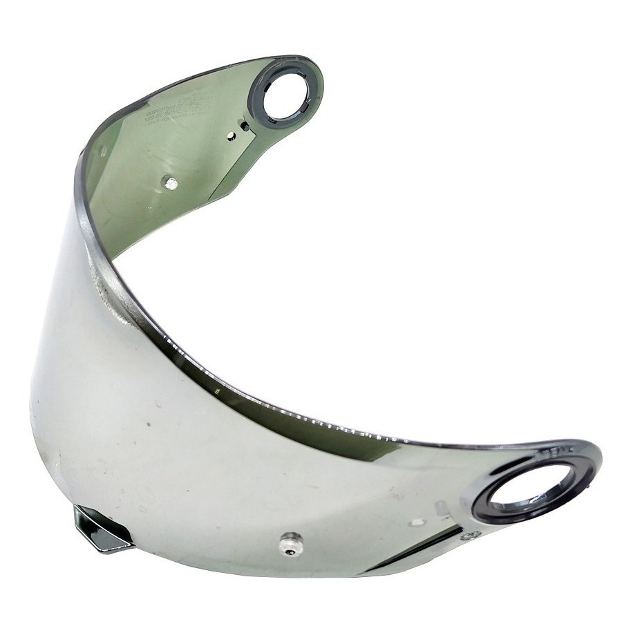 VISEIRA  CROMADA ORIGINAL CAPACETE LS2 FF358 FF396 HELT STRADA TEXX ACTION