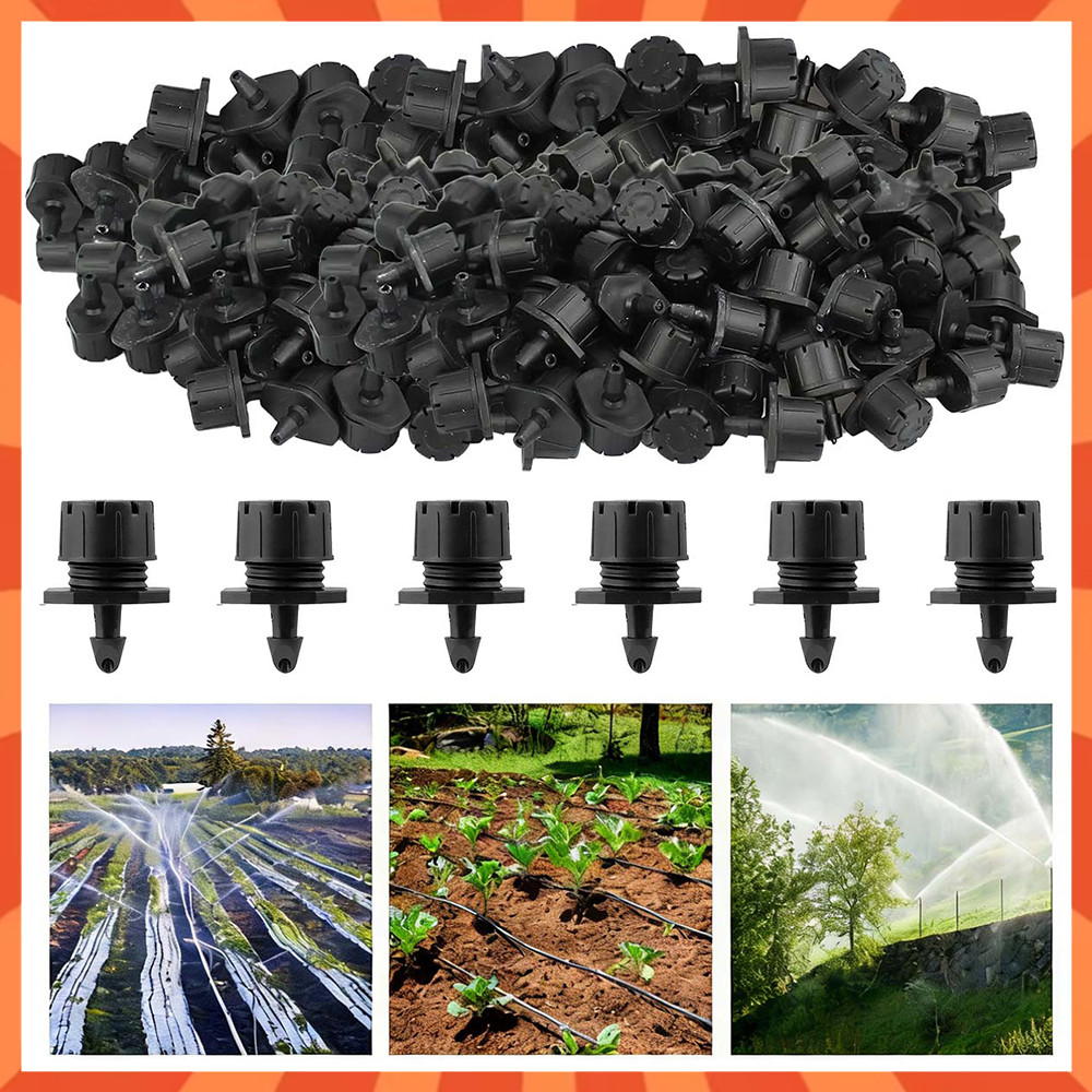 200 Pçs Aspersores Irrigação por Gotejamento Jardim Emissores Água Micro Gotejadores,Irrigação por Gotejamento Ajustável