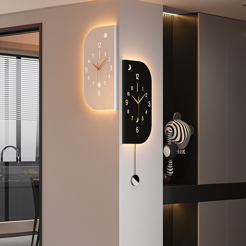 relogio de parede cozinha relogio de parede relogio de parede grande Relógio moderno de canto, relógio de parede para sa
