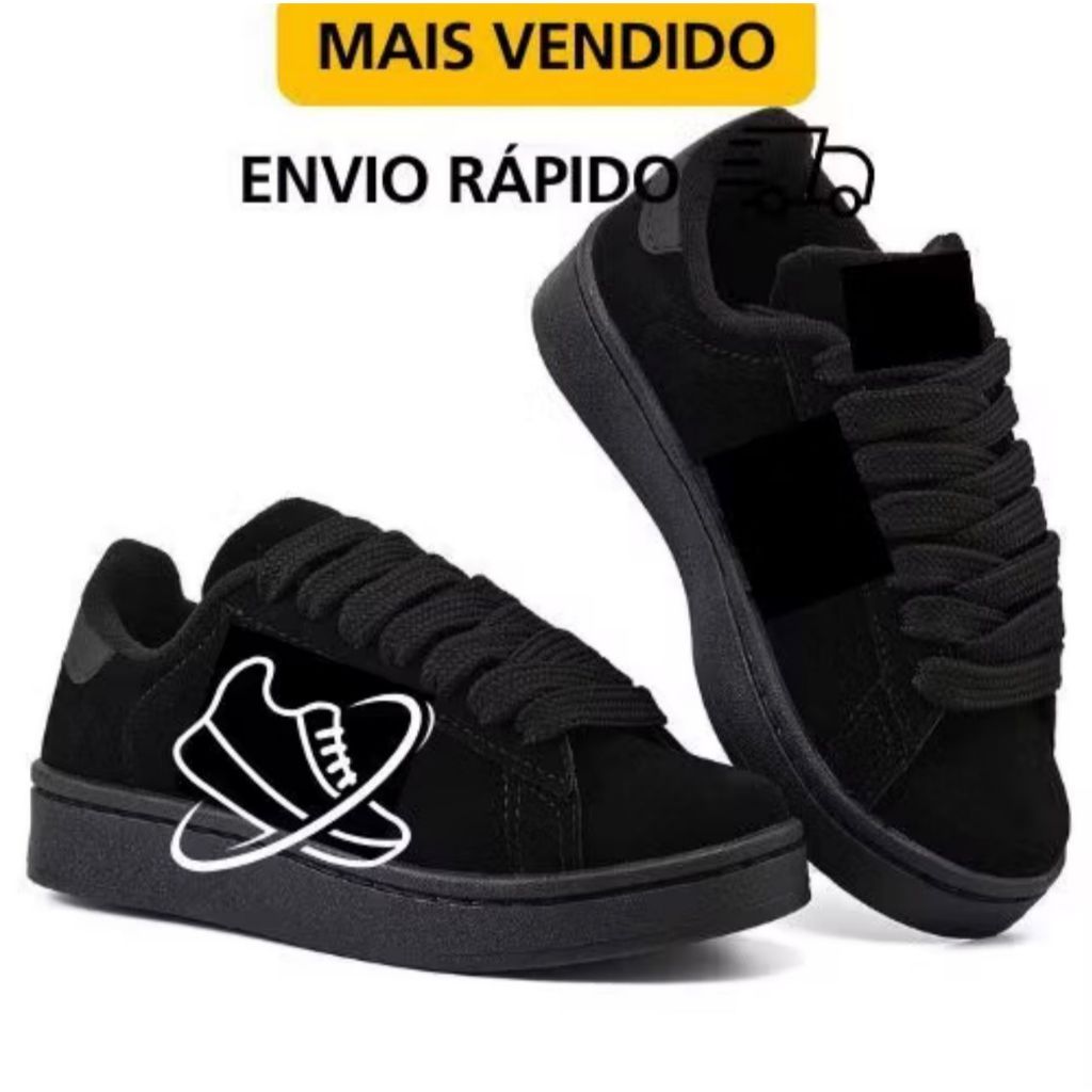 Tenis Masculino/ feminino Moreto Esportivo Confortavel Academia Casual Sneaker Envio Imediato Promocao