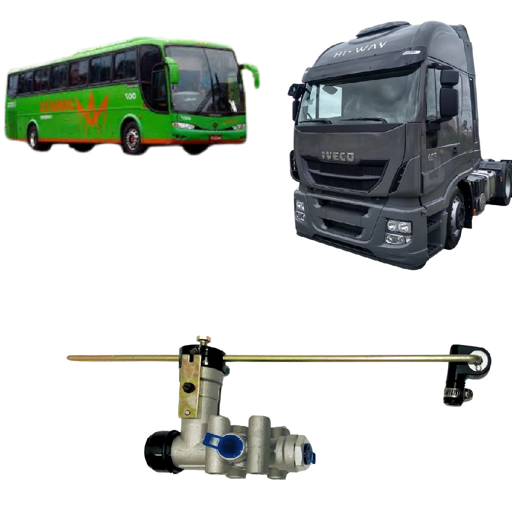 VÁlvula Niveladora Suspensão Ar Volkswage Daf Iveco 18310 19320 Compatível