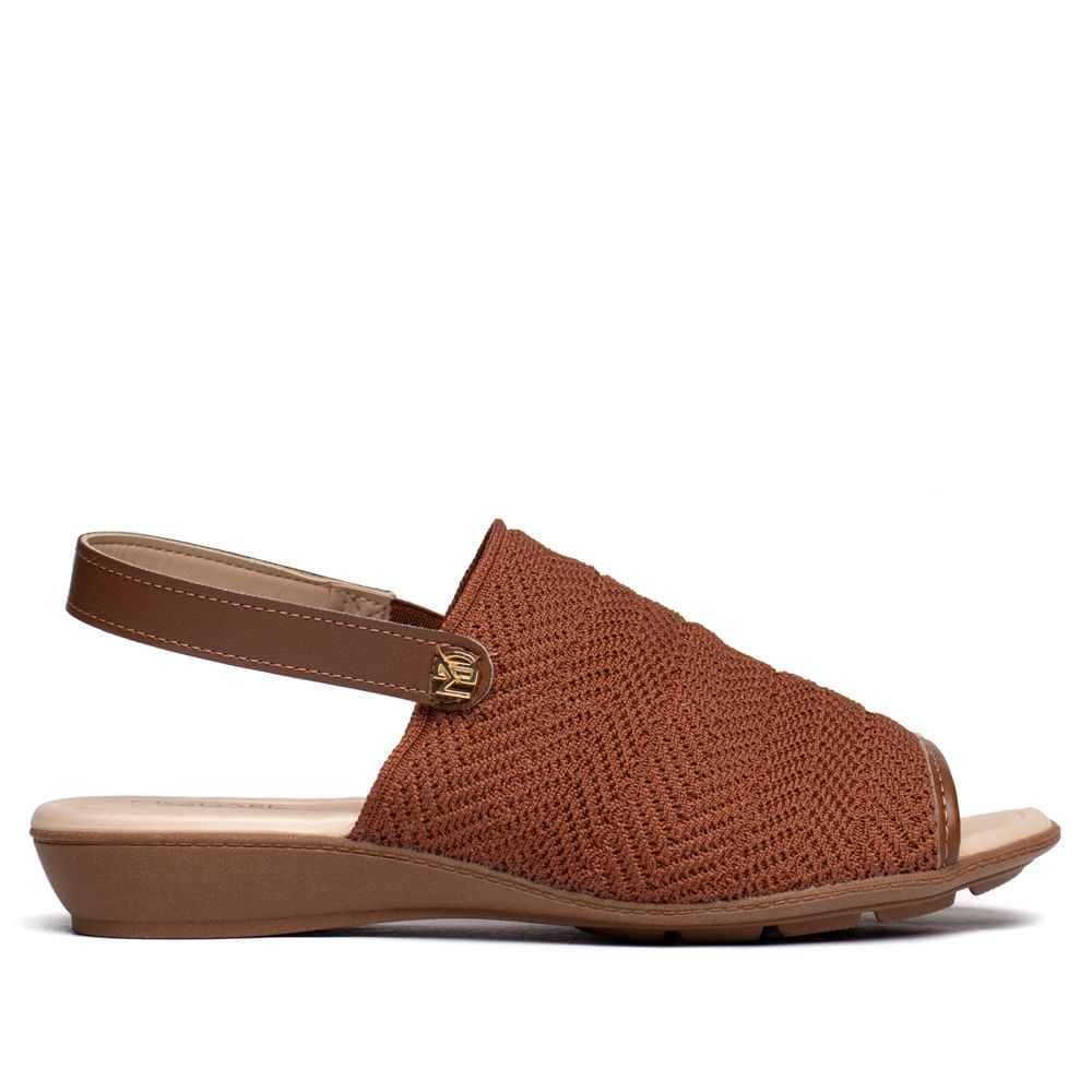 Sandália Feminina Modare Napa Floather Caramelo em Oferta na Shopee