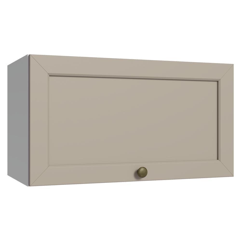 Armário Aéreo 60 cm 1 Porta Basculante Branco/Crema Vik Madesa