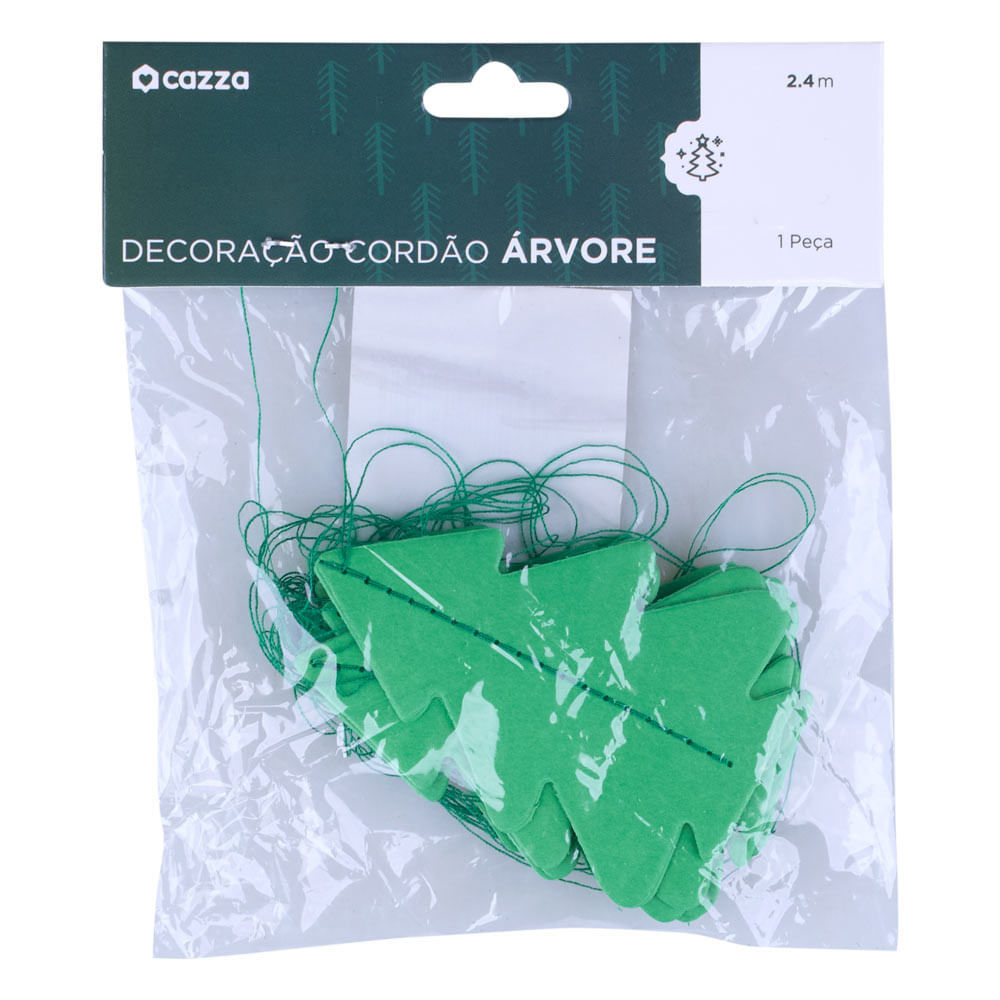 Cordão Decorativo Arvore Papel Cv244258 Cazza 2,4m Vd em Oferta na Shopee