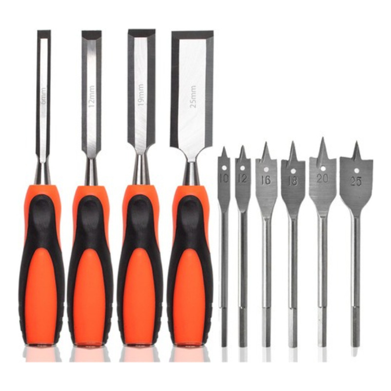 Kit Ferramentas De Madeira Vermelho - Ferramentas Manuais