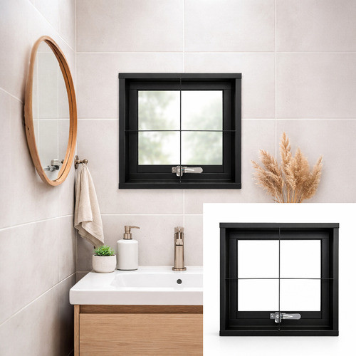 Vitrô Janela Banheiro Lavabo 40x40 Sem Vidro Envio Imediato em Oferta na Shopee