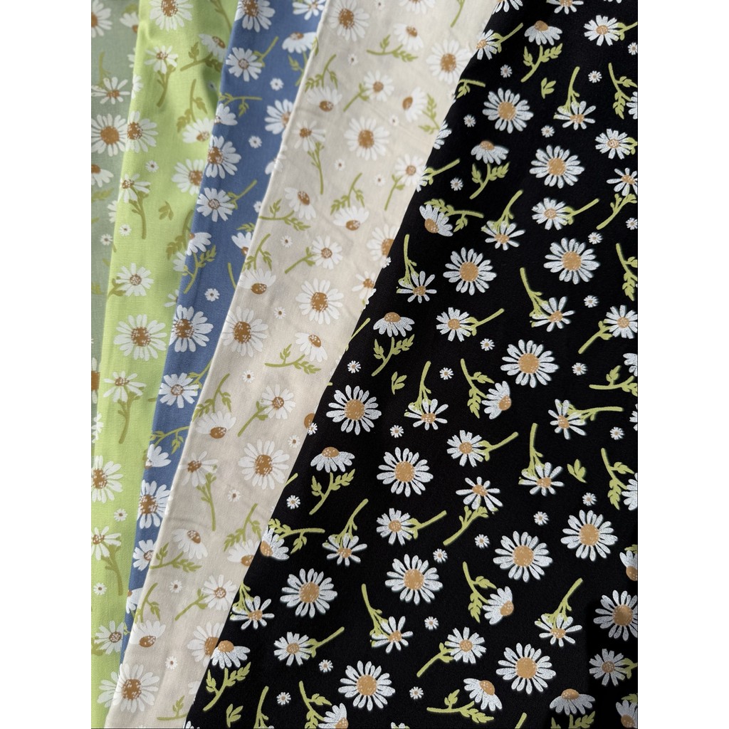 Tecido Tricoline Bahamas 100% Algodão Peripan Vestido Infanti,florais corridos, Roupas de Pet, patch